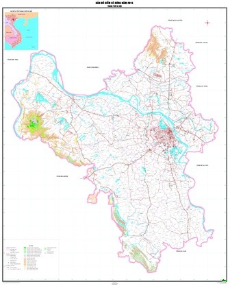 Bản đồ Kiểm kê rừng thành phố Hà Nội năm 2015